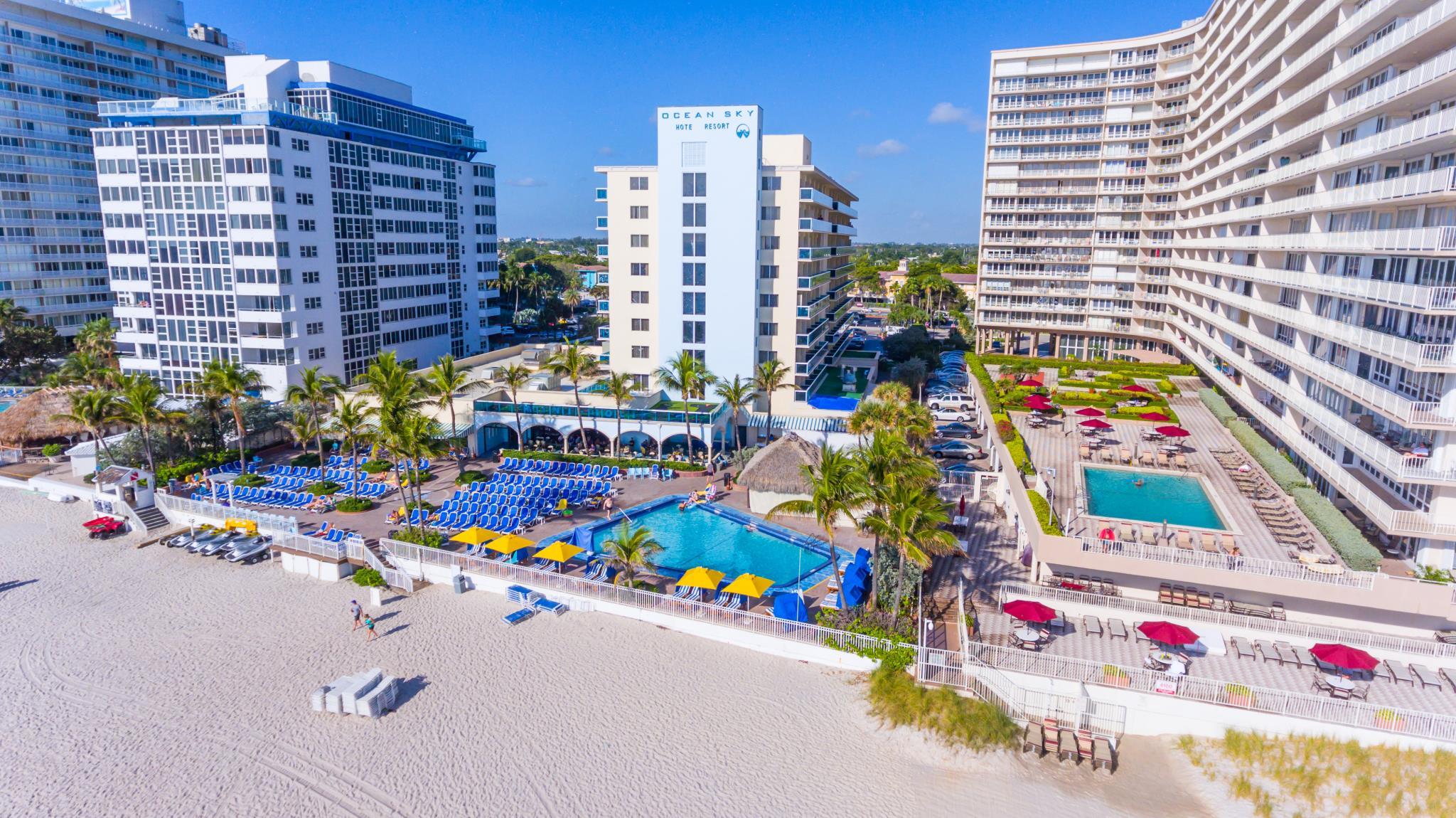 Ocean Sky Hotel & Resort Fort Lauderdale Eksteriør bilde
