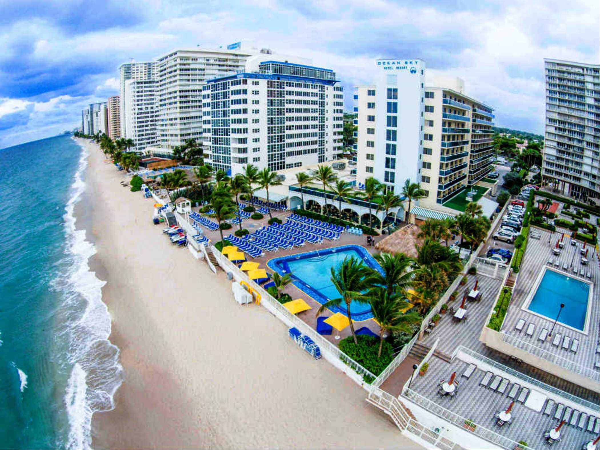 Ocean Sky Hotel & Resort Fort Lauderdale Eksteriør bilde