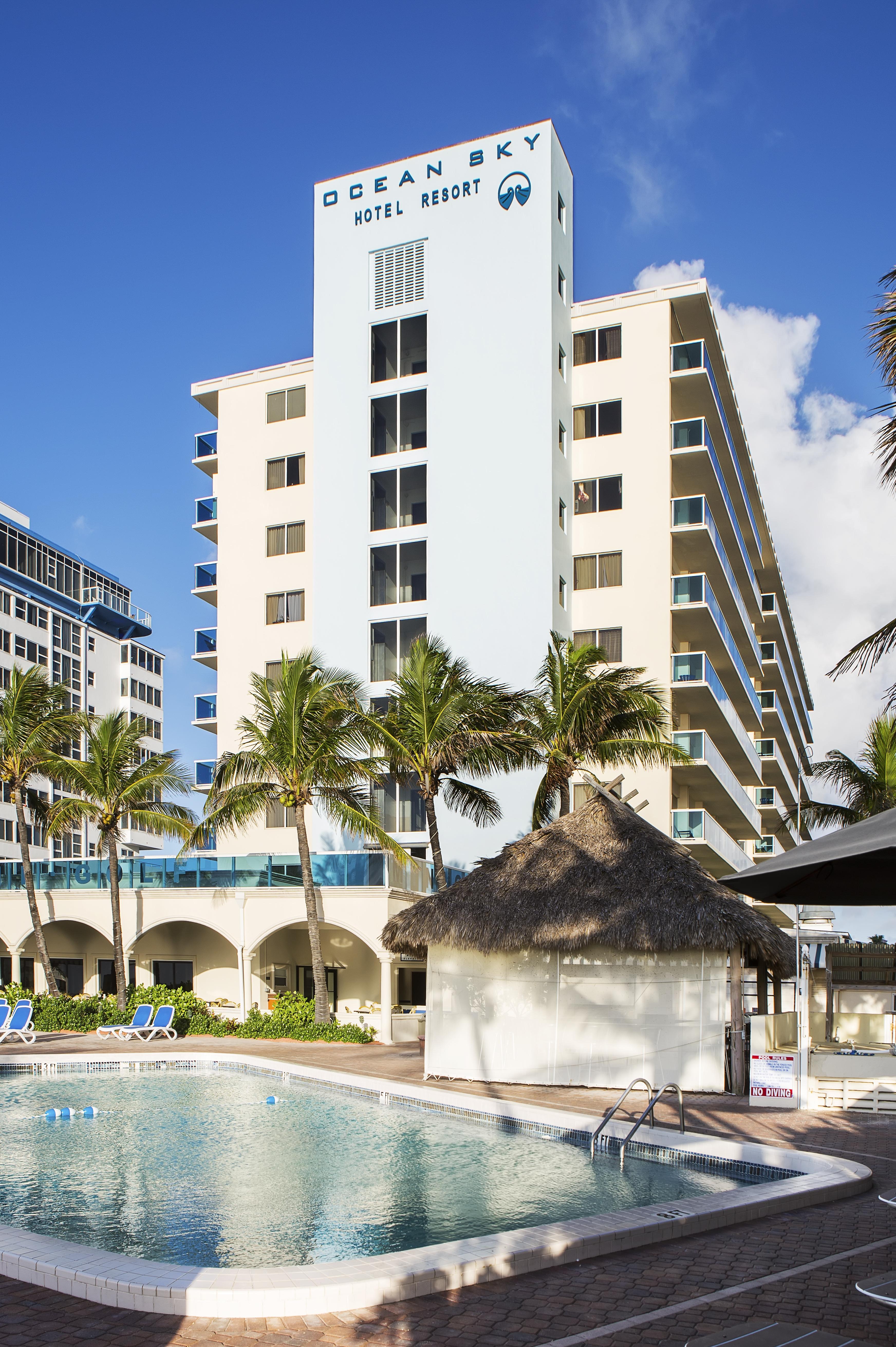 Ocean Sky Hotel & Resort Fort Lauderdale Eksteriør bilde